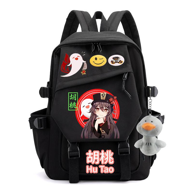 

Design student large-capacity backpack girls trendy youth travel Yuanshen schoolbag