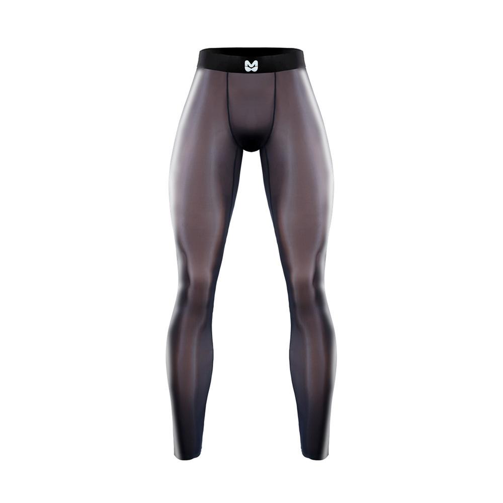 Trainingsbroek IJszijde Heren Shark Broek Ultra Dun Doorzichtig Sexy Strakke Fitnessbroek Melk Huid Broek Slank Sexy Mode 1C42