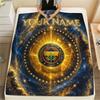 Custom Name Fenerbahçe Flannel Blanket, High Quality Comfortable for All Seasons, Home Decor, Warmth and Comfort