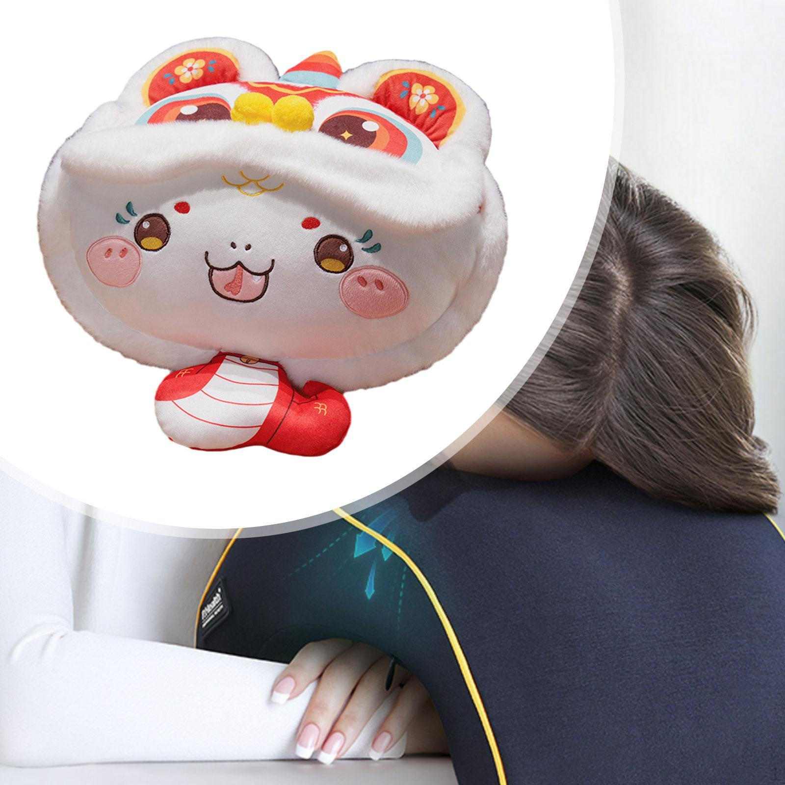 

Подушка-грелка для рук в честь лунного праздника года Змеи для дома и офиса красный