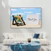 Starfish And The Beach Canvas Painting Bedroom Decor Modern Wall Art Living Room No Frame Picture Home Decor