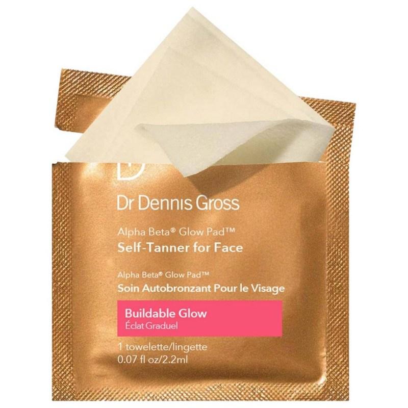 DR. Dennis Gross Skincare Alpha Beta Glow Pad Selbstbräuner für das Gesicht, Nein. 01 20 Behandlungen