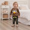 Autumn Baby Thanksgiving Sweatshirt - Cute Turkey Embroidered Top for Boys & Girls