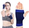 2 Pcs Pain Relief Wrist Hand Brace Muscle Protects Sports Wrist Hand Boxing Wrist Guard Weightlifting Knitting Dual Gloves