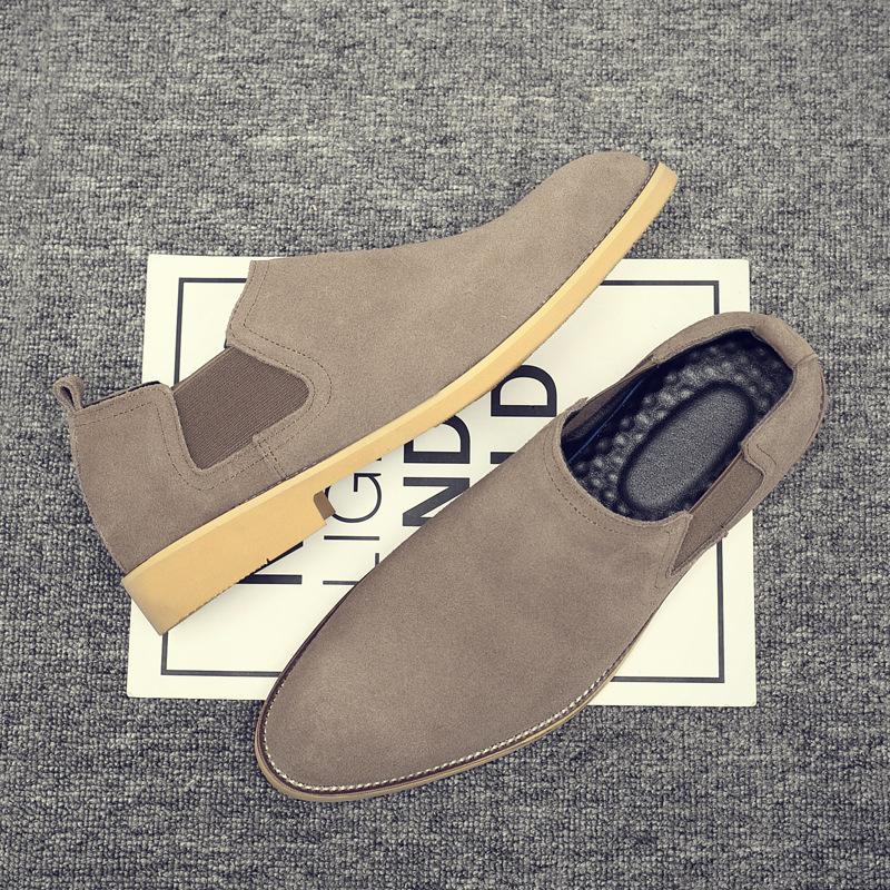 

Anti-velvet cowhide shoes men s business leather shoes British trendy men s shoes fashion casual shoes 2025 direct sales 44