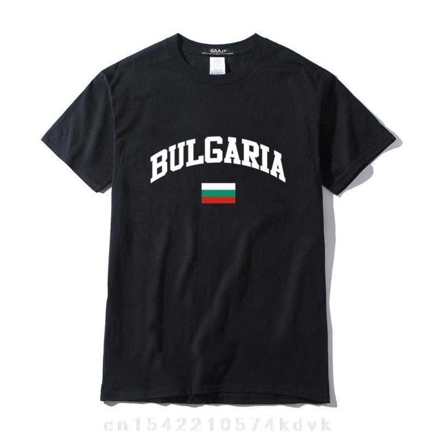 

Bulgaria Flag Fashion Quality Printing Men T-shirt 100% Cotton Short Sleeve Funny Clothing Oversize Streetwear Style Tee Shirts XXXXXL чорний