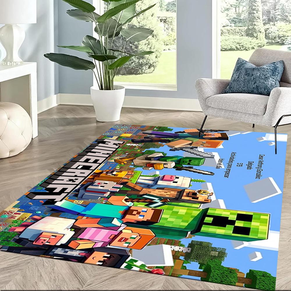 Minecraft 306 Floor Rug Office Rug Suitable for Decorate room Outdoor Dormitory Entryway Antislip Carpet Office home decor