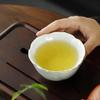 Ba Fang Li Lotus Celadon Master Teacup Pair Set