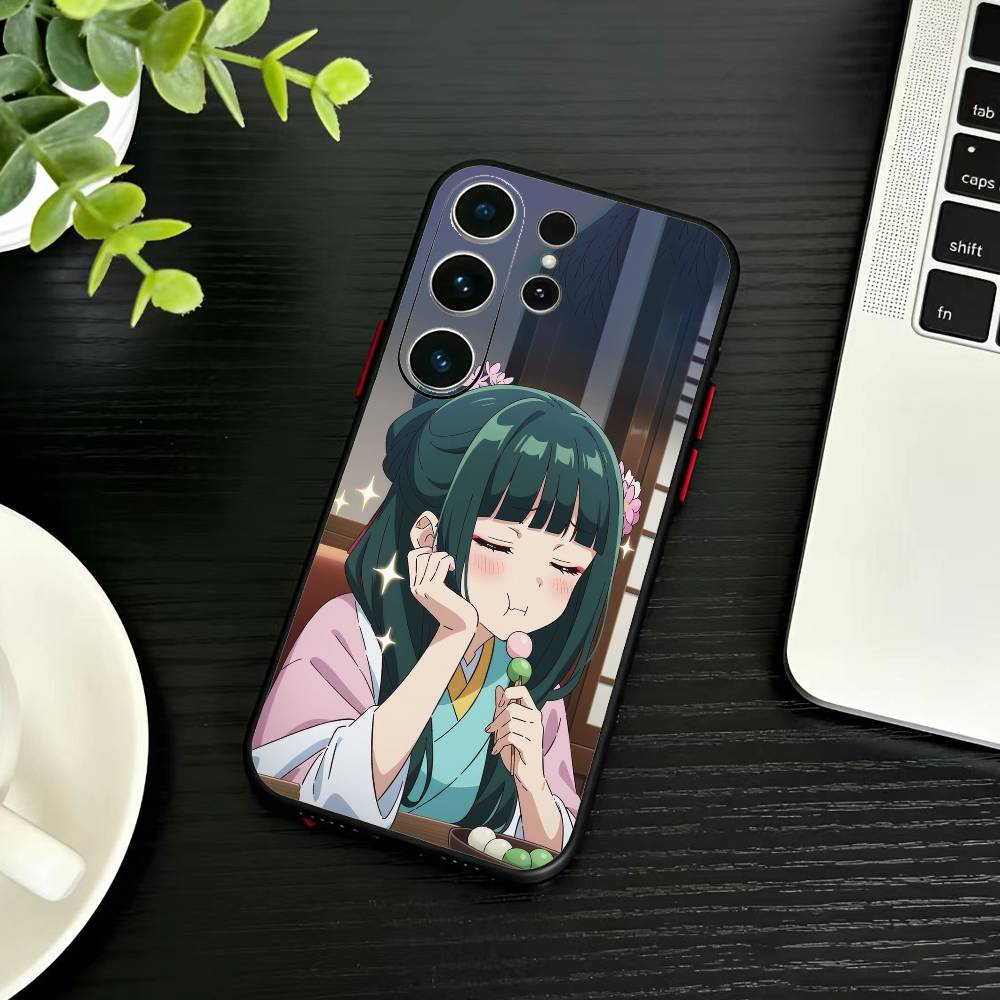 Anime Apothecary Diaries Maomao  Phone Case For Samsung S26,S25,S24,S23,S22,S21,S20,Plus,Fe,Lite,Others Black Cover