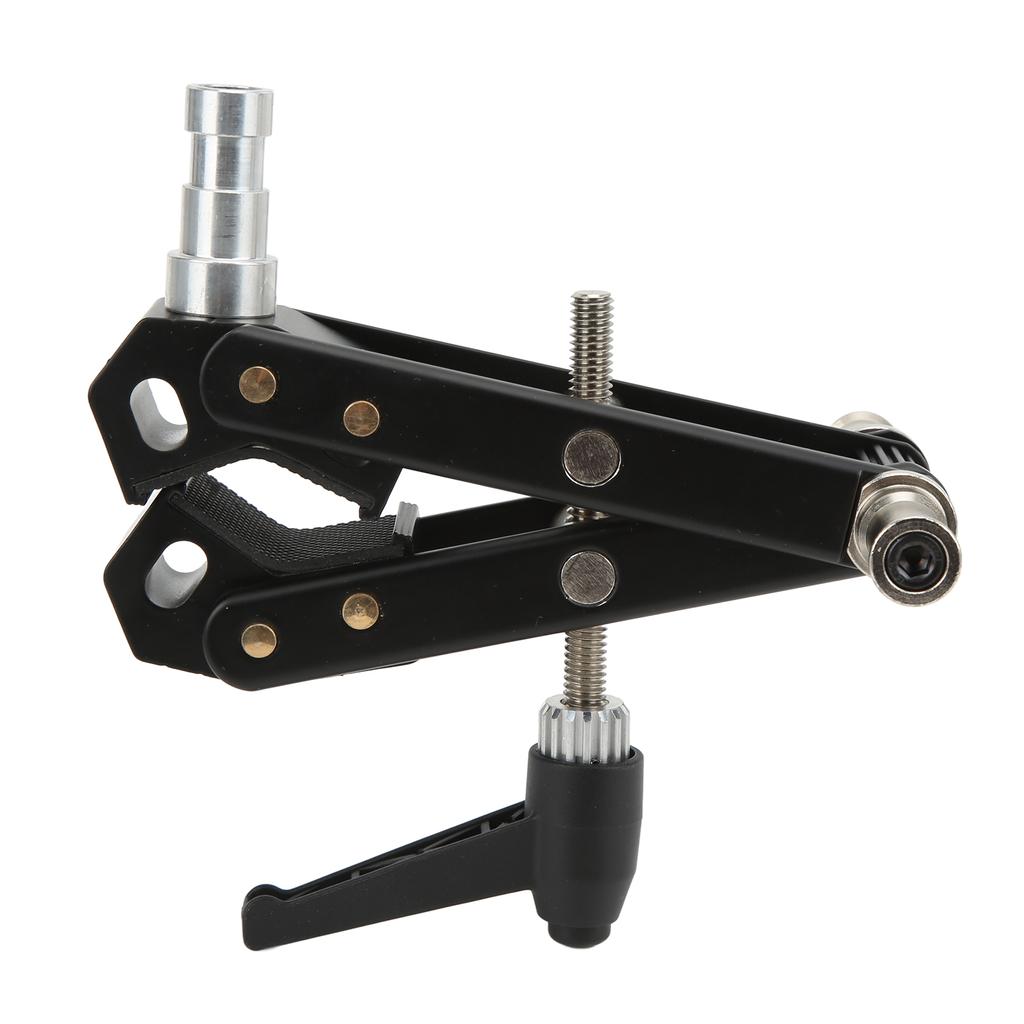 Photography Super Clamp Video Light Heavy Duty Adapter Holder Tube Clamp for Studio Vlog Live Streaming
