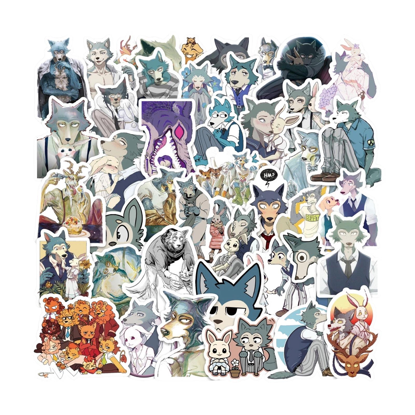 

54 Cartoon Stickers For Decoration One Size