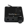 External USB Sound Card with SPDIF Digital Audio Output - STARTECH - ICUSBAUDIO2D - 96 kHz/24-bit - Black