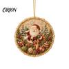 Spring Summer Autumn Winter Ornaments Four Seasons Holiday Pearl Art Hanging Ornaments, Christmas Fall Beaded Durable Acrylic Wall Pattern Ornament,