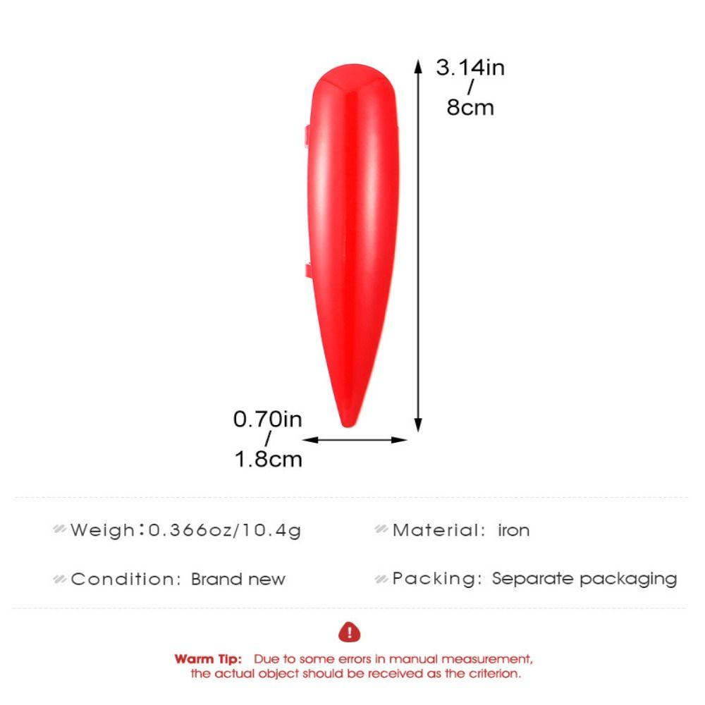 Heart Shape Nail Cover Adjustable Decorative False Nail Ring New Design Nail Ring  Photo Props