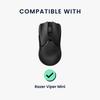Kwmobile Mouse Grip for Razer Viper Mini - Anti-Slip Grip Tape, Pre-Cut, 0.5mm Thick, Black