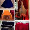 Soft Velvet Fabric 160*100cm Sewing Material Table Cloth Curtain Fabrics  Wedding Stage Background