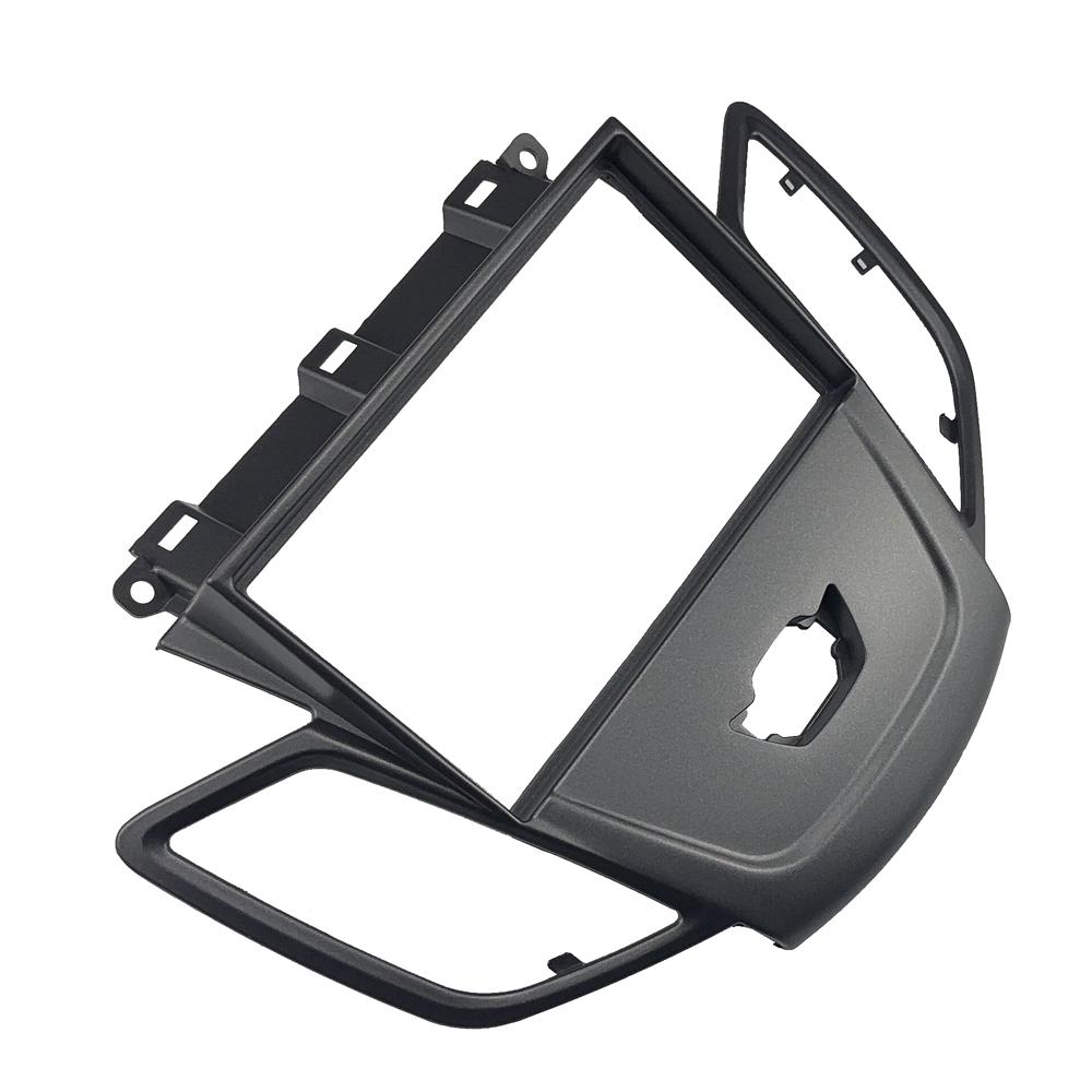 WQLSK 7 Inch 2Din Car Fascia Radio Panel for FORD Fiesta 2008-2017 Audio Frame Dash Fitting Kit Install Facia Face Plate