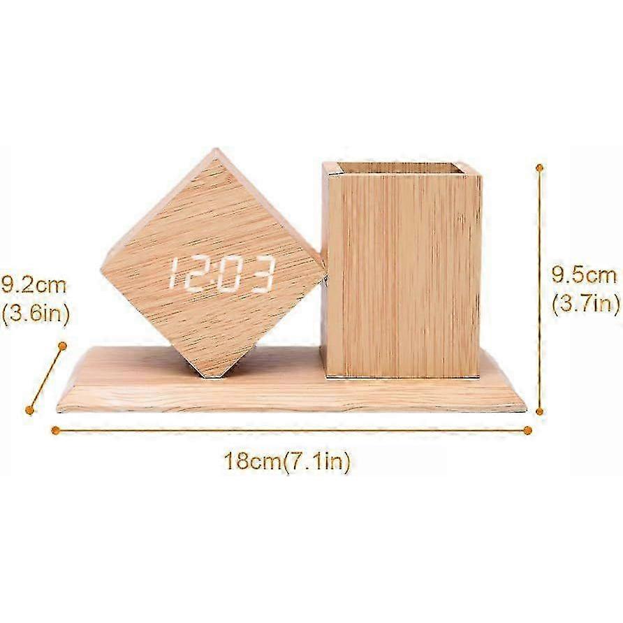 Alarm Clock Digital Alarm Clock LED with Temperature Calendar Display