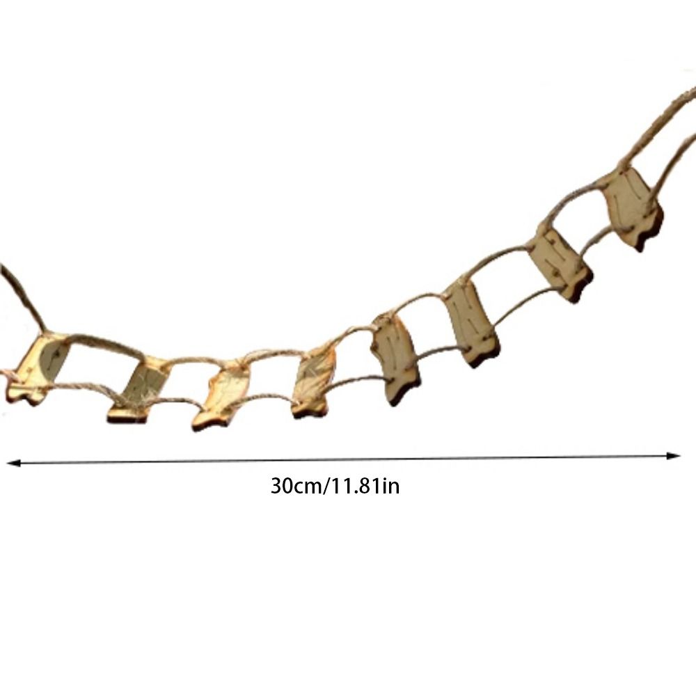 DIY Decorative Accessory Fairy Bridge Rope Ladder Wooden Micro Landscape Decoration