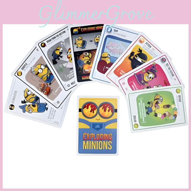 Exploding Minions Card Game With Interactive Fun For Family And Friends