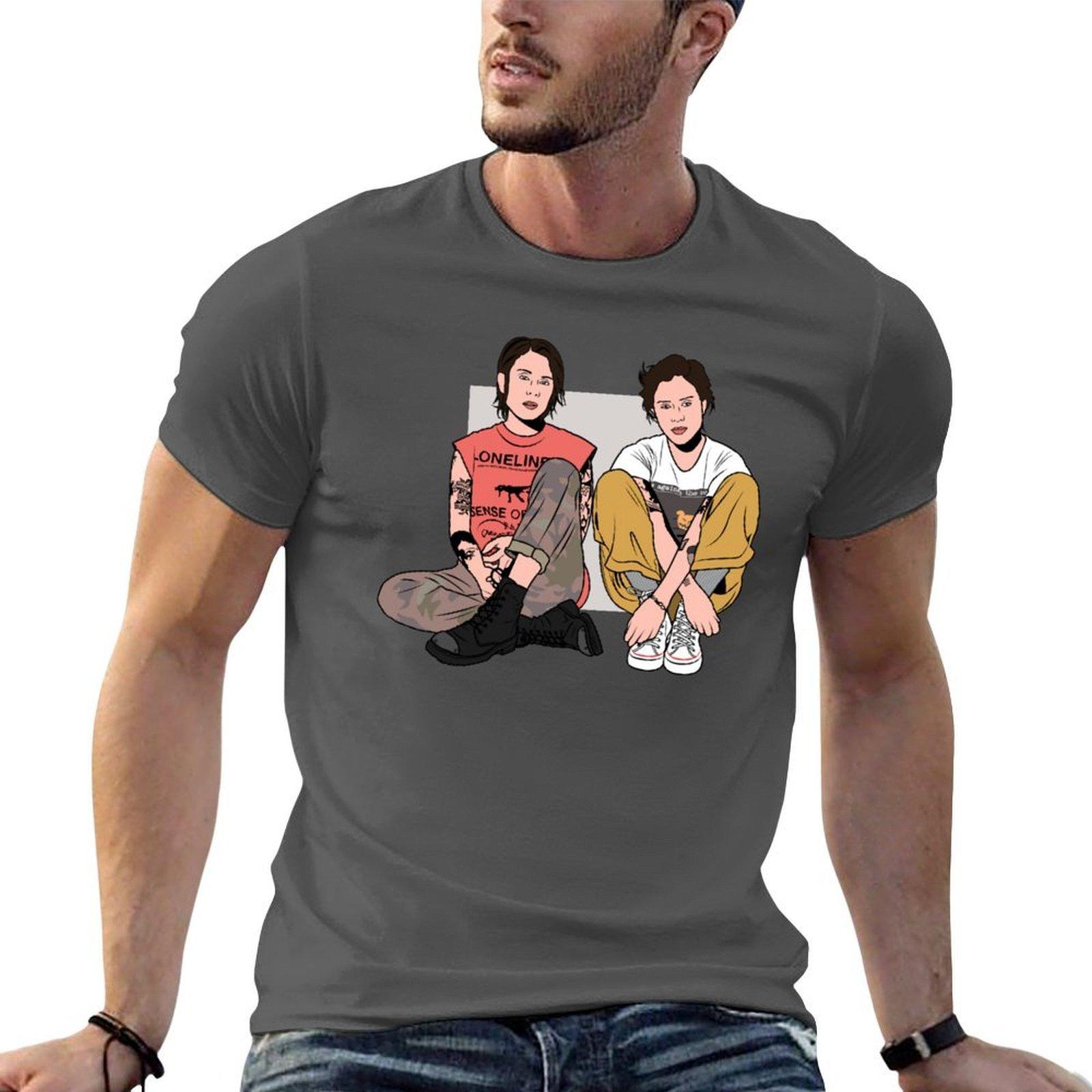 

Tegan Sara Hey Im Just Like You TShirt essential t shirt man t shirts high quality luxury brand TShirt 4XL