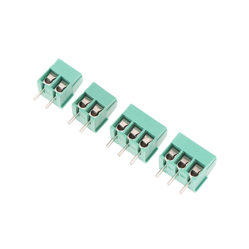 New 50pcs Kf350-2p 3p 3.5mm 300v 10A Pitch 2 3 Pin Spliceable Plug-in PCB Screw Terminal Block Connector FOR 24-18 AWG CABLE
