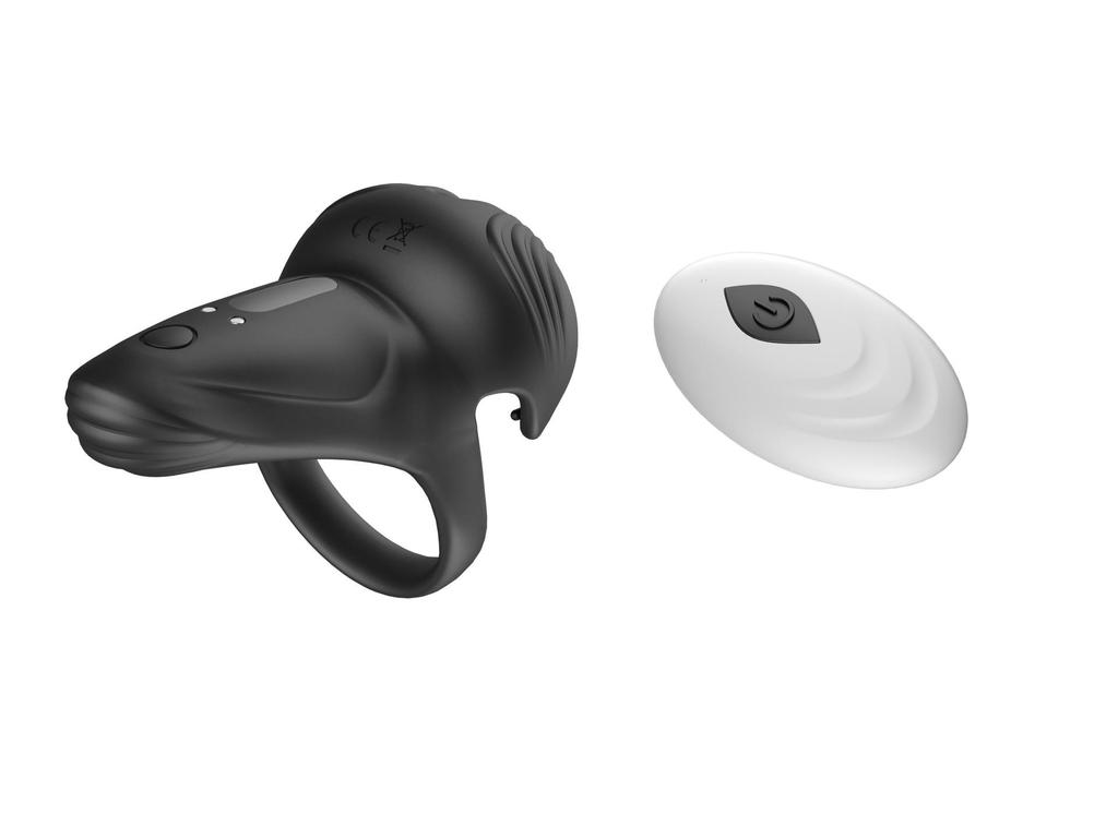 Perona Vibrating Electric Male Masturbation Lock Ring with Charging Egg