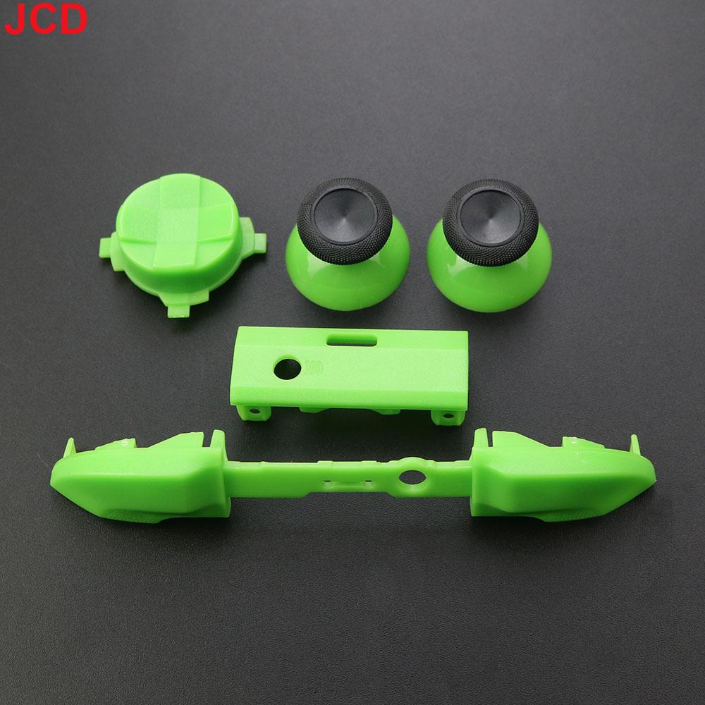 5in1 For Xbox Series X S Controller LB RB Button Strip Middle BaffleStrip Cross Direction Keys Analog Joystick Cap D-Pad Button