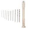 Mini Micro Size Pin Vise Hand Drill High Carbon Steel Pin Vise Drill Bits  Jewelry Making