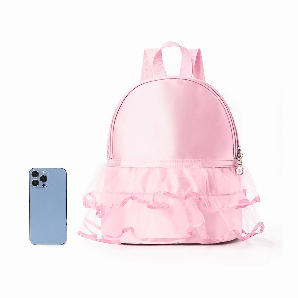 Childrens Polyester Dance Backpack With Breathable Fabric For Girls School Use