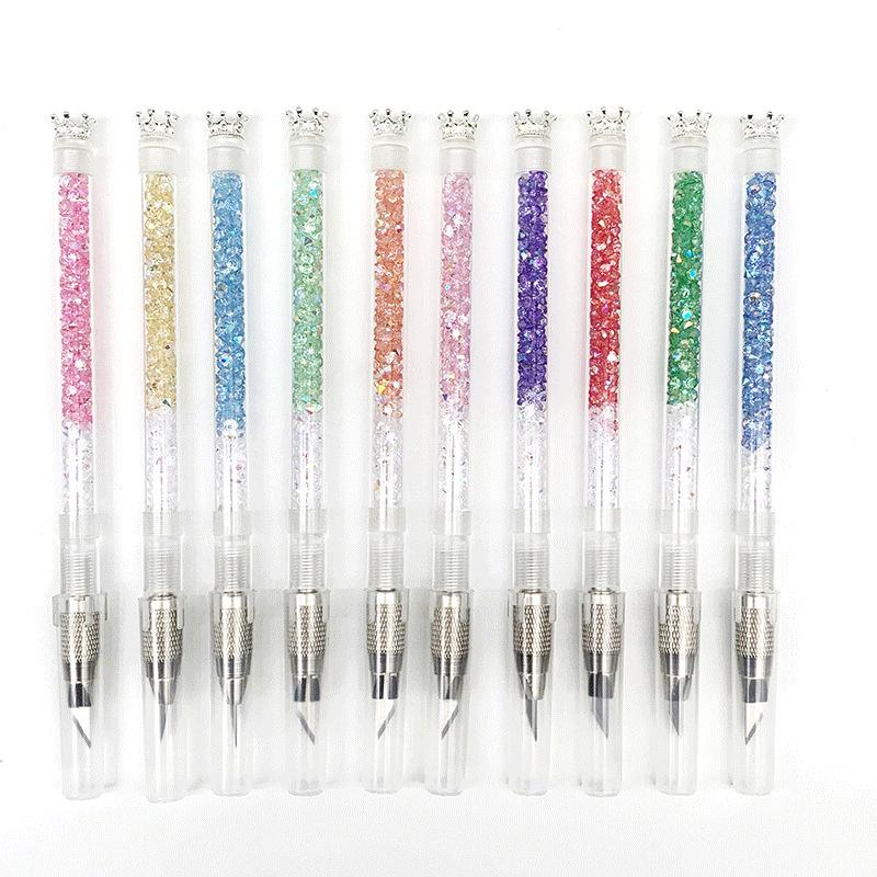 Kawaii Crown Bubble Utility Knife Cute Sharp Blade Pen Knife DIY Paper Cutter Sticker Envelopes Opener Office Cutting Tools