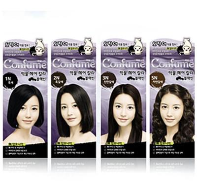 Fruit Nara Confume Squid Ink Hårfärg Black Bean - 4Colors