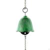 Japanese Wind Chime Cast Iron Windchime Blessing Hanging Ornament for Balcony