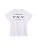LA MAISON STUDIO Mustang Slim Fit Short Sleeve T-Shirt White/Black (Fcg2Ts770W)