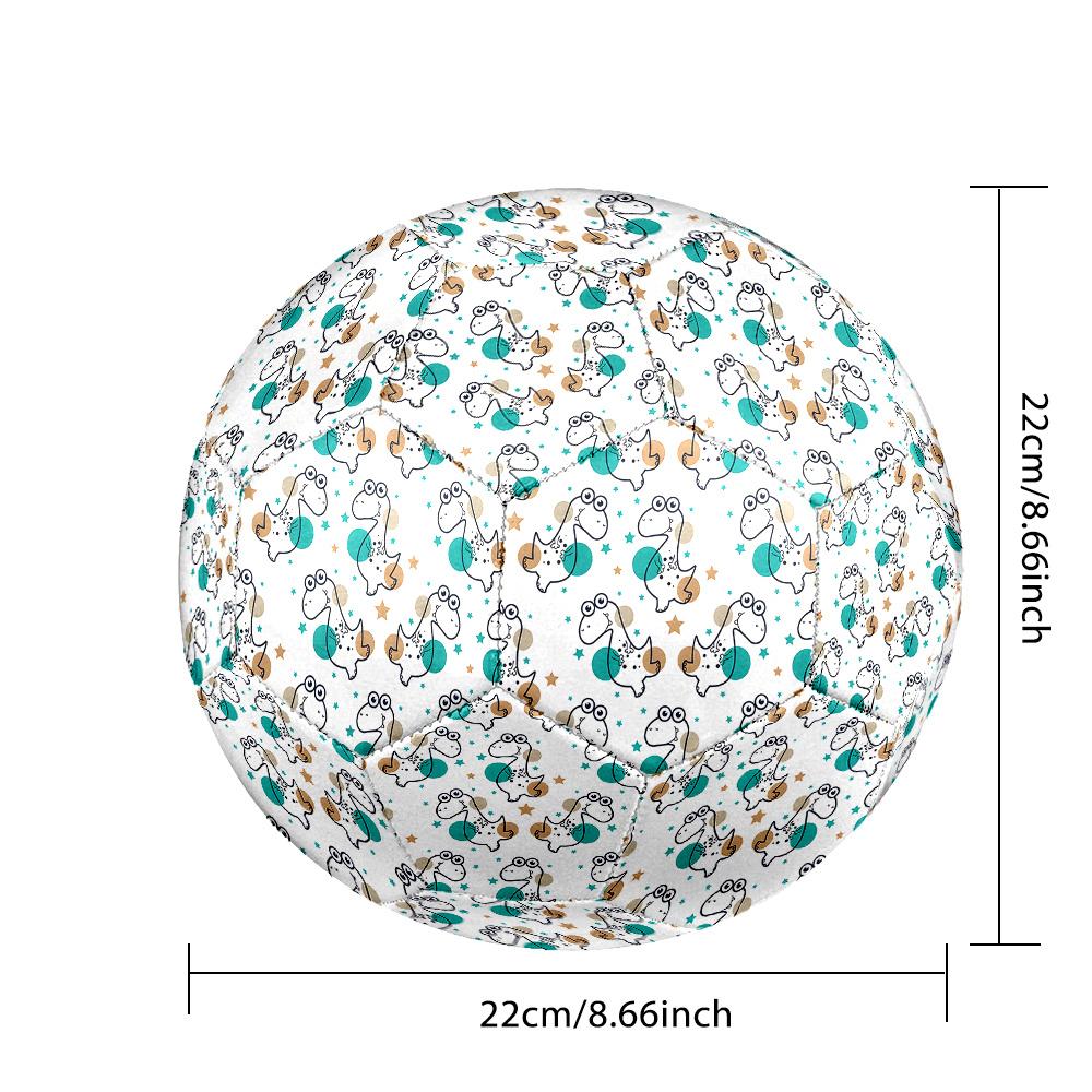 1PC Dinosaur Party Soccer Ball Size 5 Football Machine Sewn Indoor/Outdoor Universal Football Gift W33