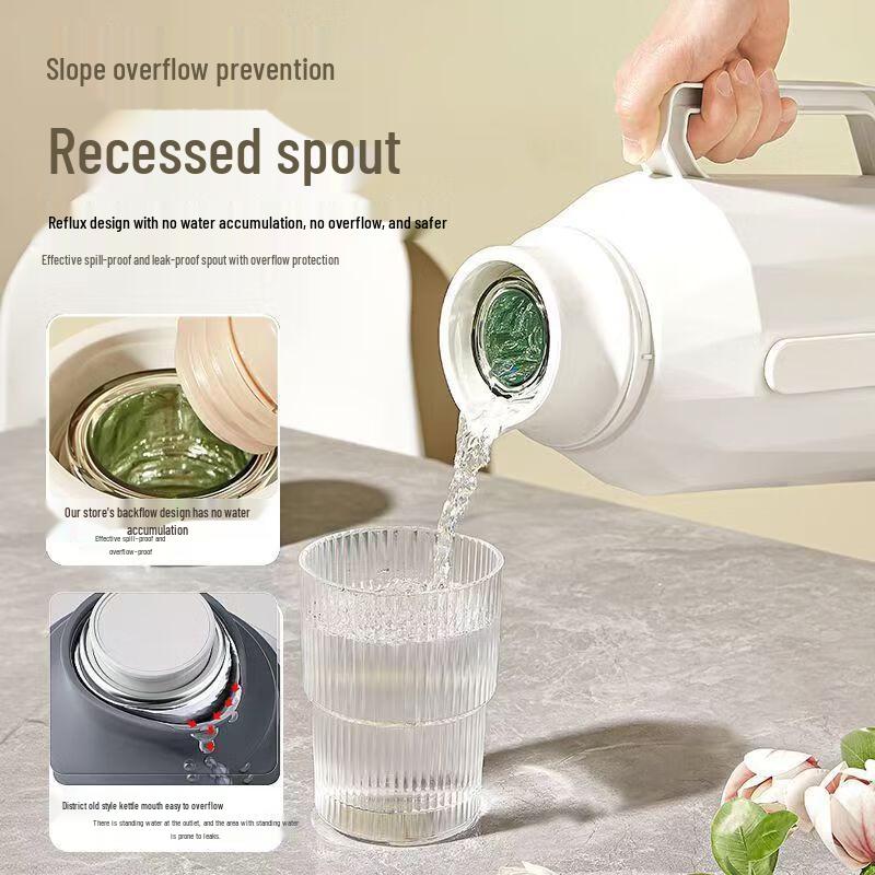 Deouxingguang 3.2L Double-Layer Glass Insulated Thermos