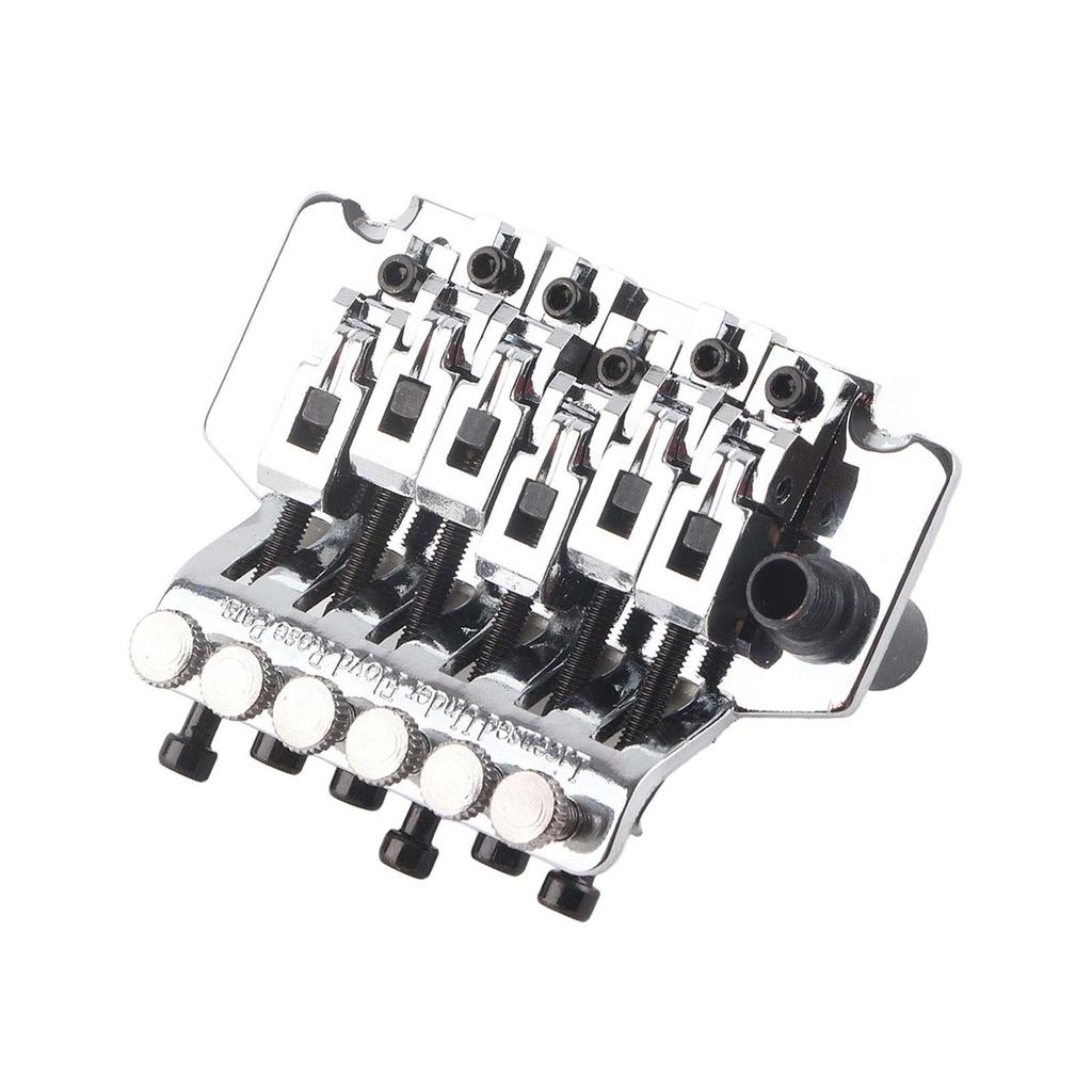 Tremolo Bridge System Double Rocking Spring Stabilizer Device for Electric GuitarSilver