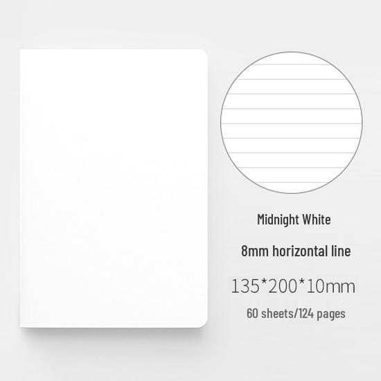 Inspiration Day & Night Starry Sky Planner: Retro Nude Binding Notebook with Lined, Blank, and Dot Grid Pages