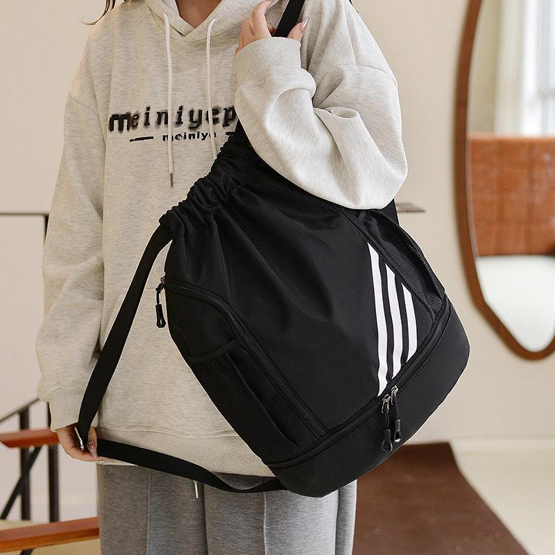 Large Capacity Outdoor Sports Backpack: Basketball, Fitness, and Mountaineering Drawstring Bag