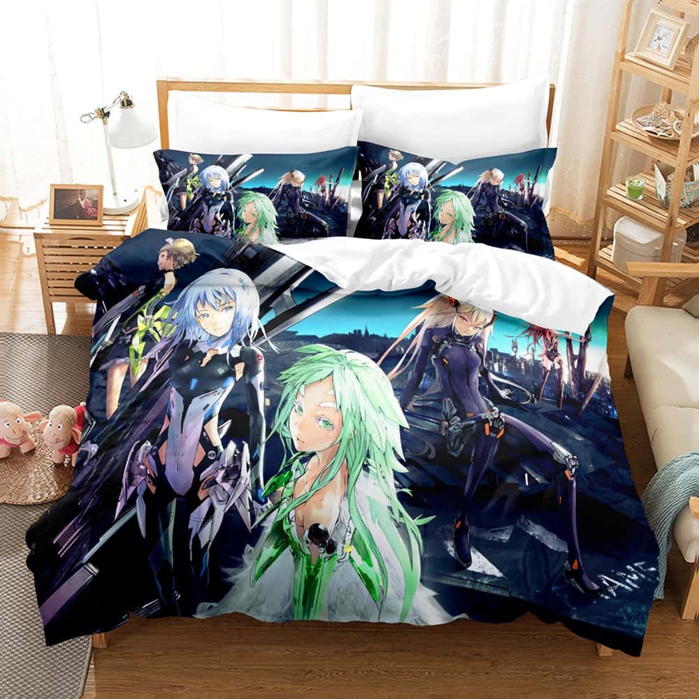 Beatless Bedding Set Single Twin Full Queen King Size Bed Set Adult Kid Bedroom Duvet cover Sets 3D Printing Anime Bed Sheet Set