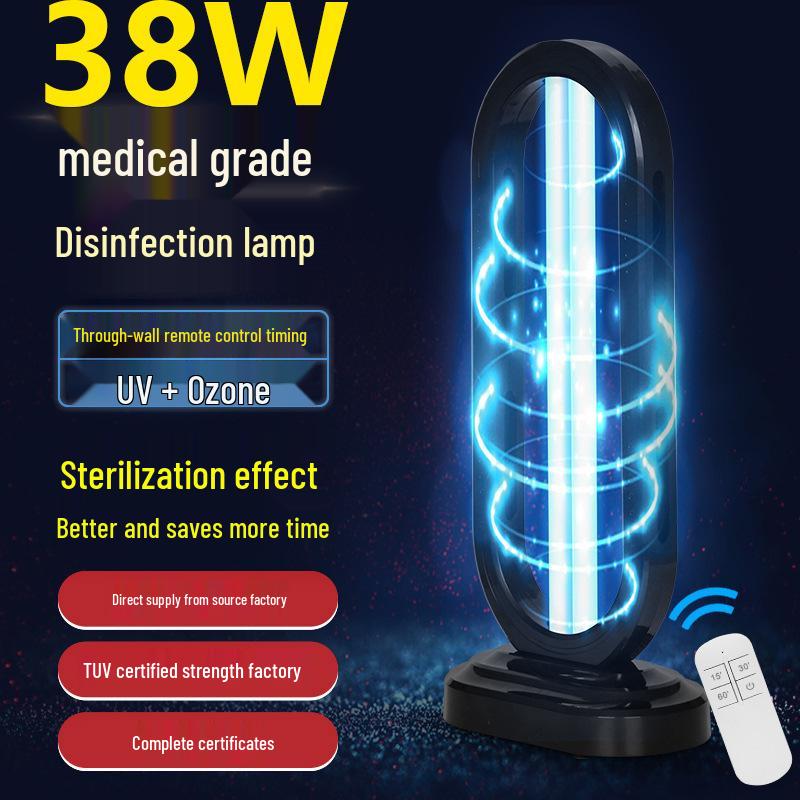 

Portable Ultraviolet Germicidal Lamp for Home & School - UV & Ozone Air Purification and Sterilization Domestic Use 220V