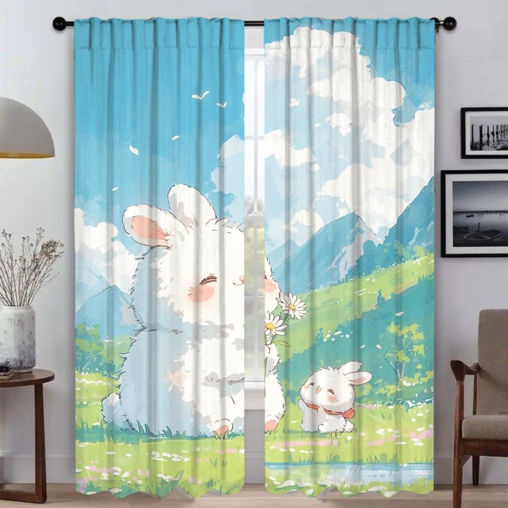 

Лотосовый пруд охлаждает себя Кухонные шторы для гостиной Затемняющие шторы для комнаты 2-панельные шторы для домашнего интерьера Оттенки W50xH70cmx2pcs-CL