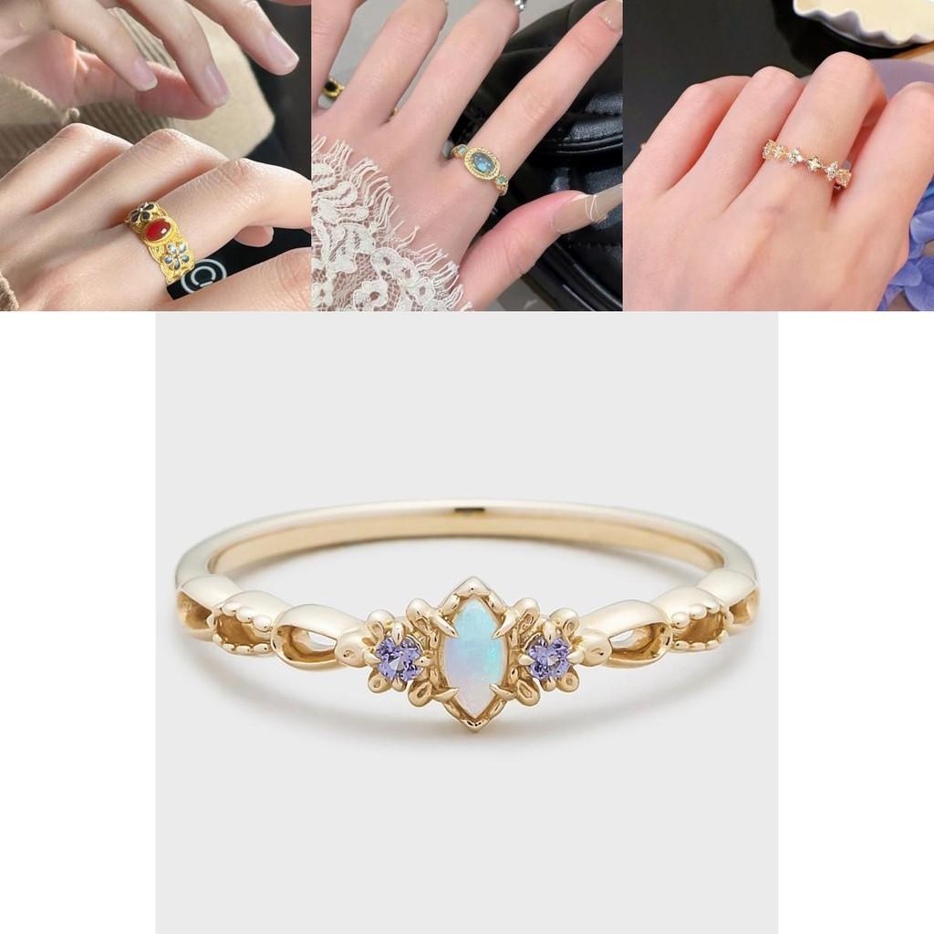 Retro Love Chic Heart Ring Copper Adjustable Pearl Ring For Women Highend Accessory Fashion