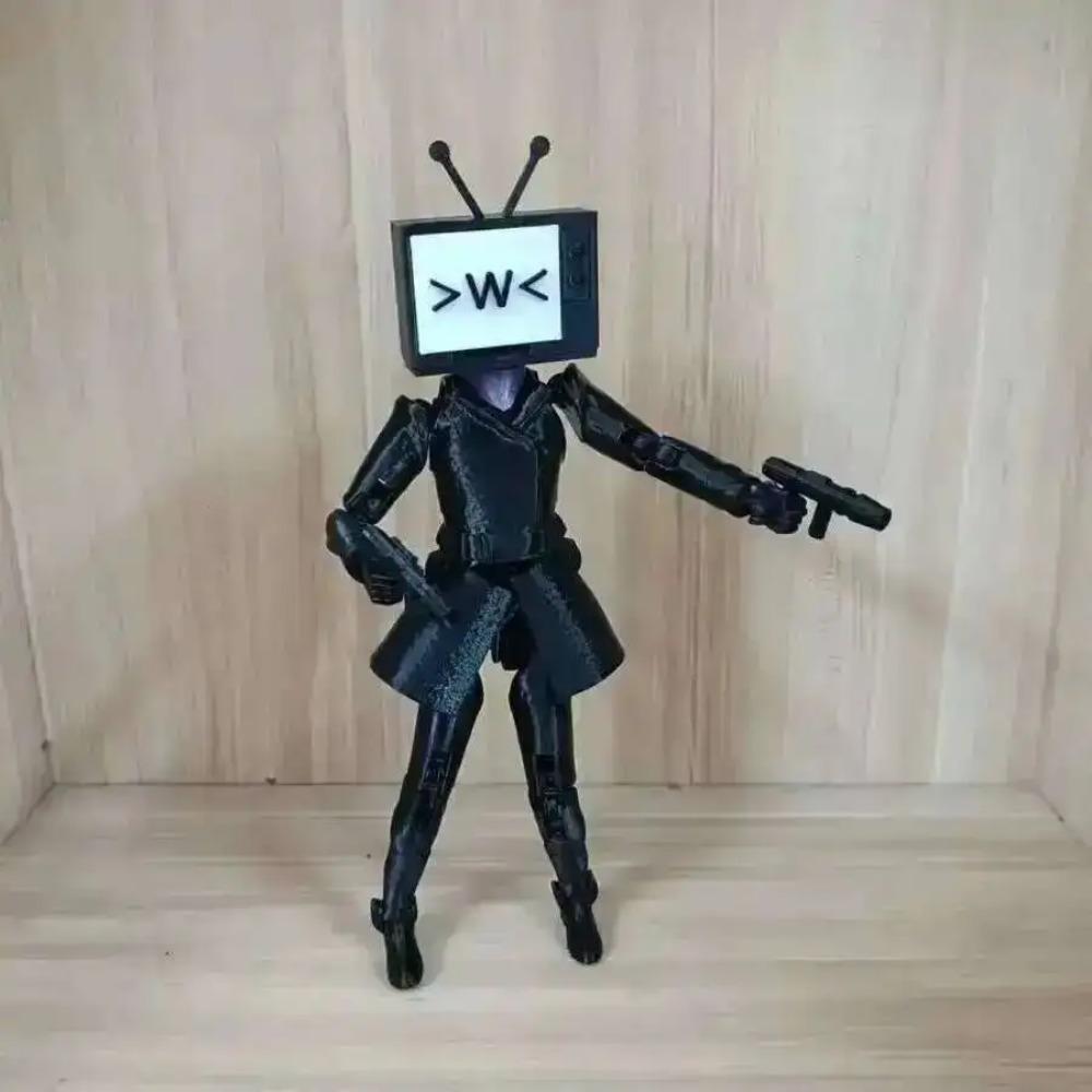 Skibidi Toilet Action Figure Toy Dummy 13 Skibidi Toilet Articulated Figure G Man TV Man Woman Speakerman Tvman Gman Figurine