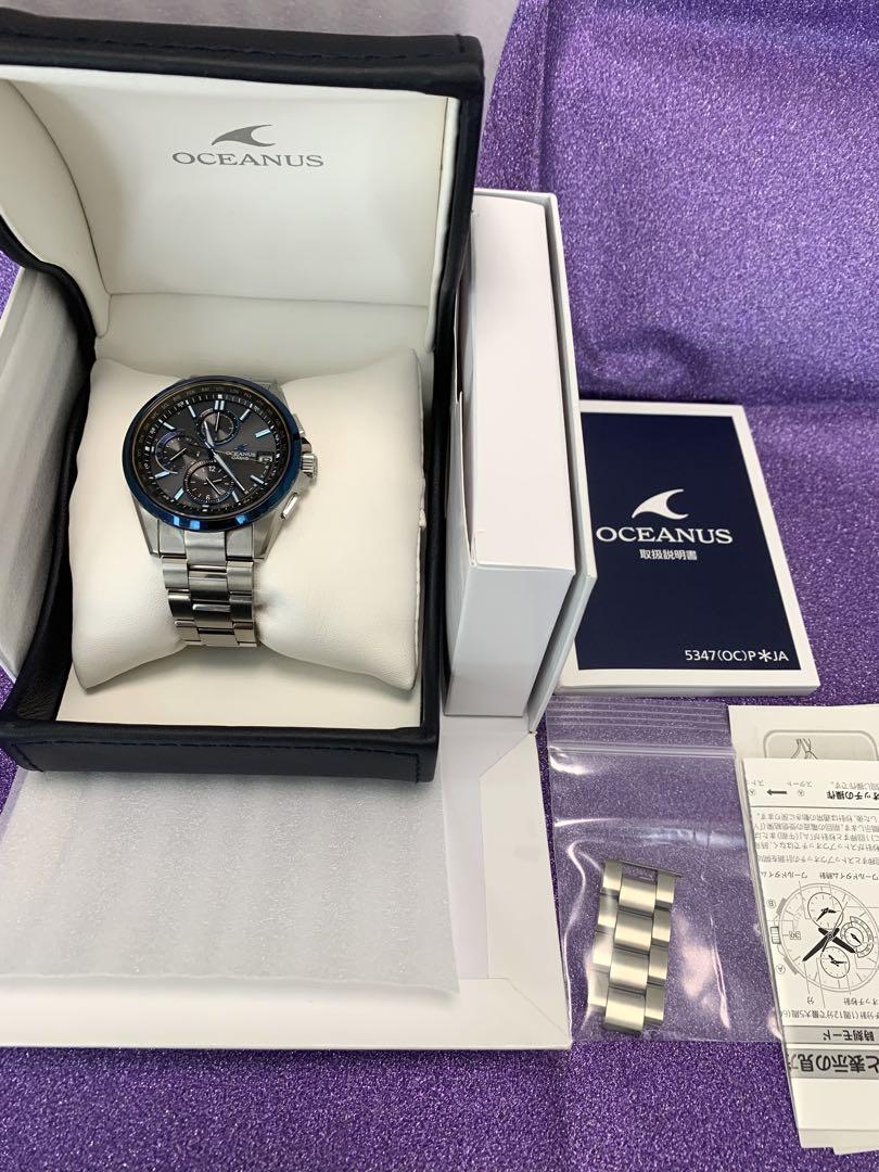 

[USED] Casio Oceanus Radio-Controlled Solar Watch OCW-T2600G-1AJF Silver