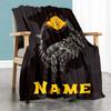 Warner Bros. Movies (27) Customize Your Name Blanket Cozy Customizable Blanket Soft Warm Cozy Throw For Livingroom Bedding Picnics Office Chair