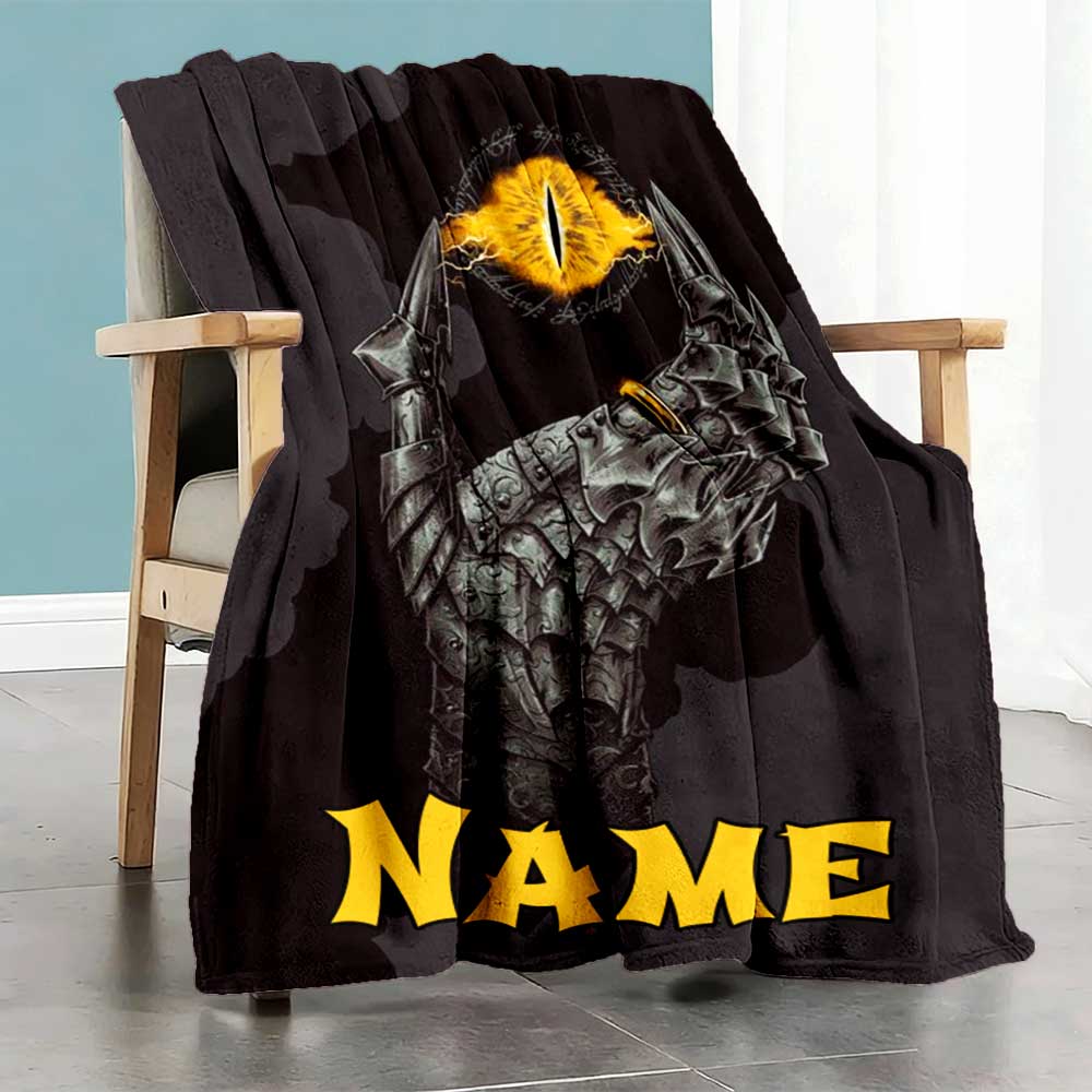 Warner Bros. Movies (27) Customize Your Name Blanket Cozy Customizable Blanket Soft Warm Cozy Throw For Livingroom Bedding Picnics Office Chair