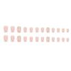 Pure Desire Pink Wear Nail Three-Dimensional Camellia Pearl Chain Girl Next Door Manicure Finished Nail Nails
