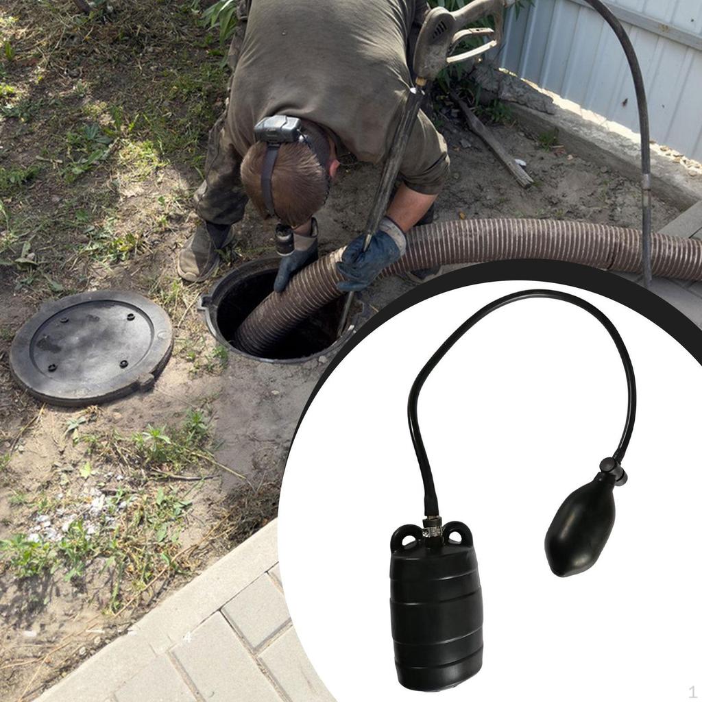 Inflatable Tube Plug Plumbing Test Balloon Easy To Use Practical High Performance Household Heavy