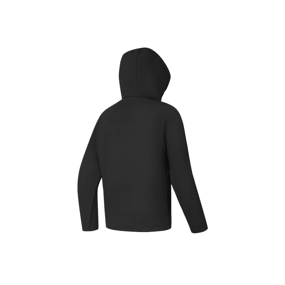 New FILA Fitness Jackets Coats Men's Pitch Black A11M511703F-BK